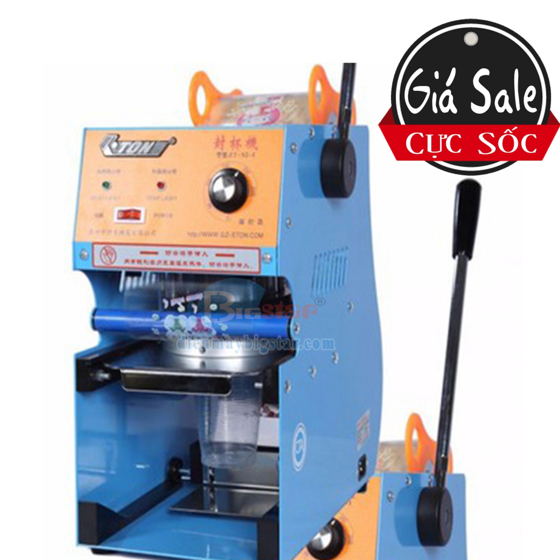 Máy ép miệng ly trà sữa ETON-D7