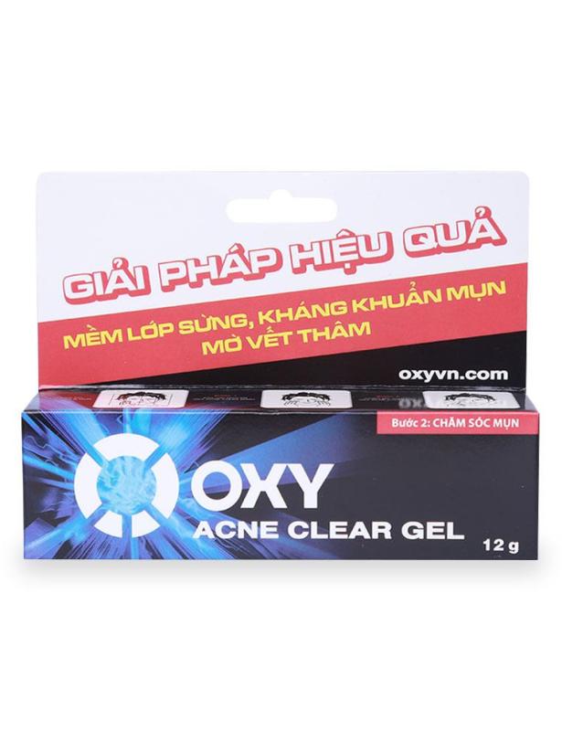 Gel Trong Suốt Oxy Acne Clear Hộp 12G nhập khẩu