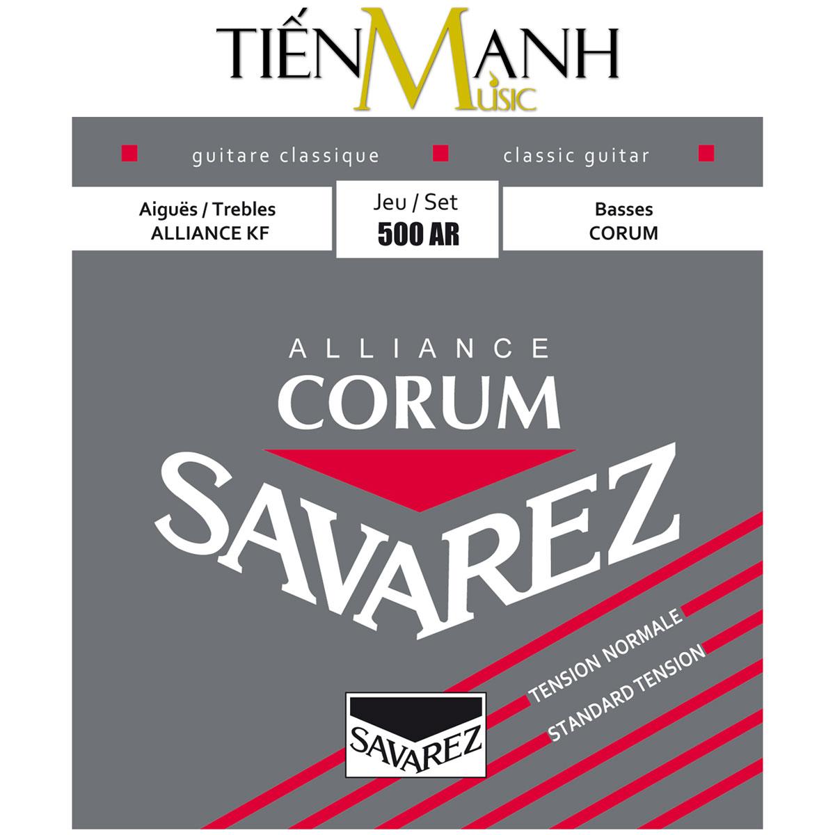 Bộ dây đàn cổ điển Classic Guitar Savarez Normal Tension 500AR