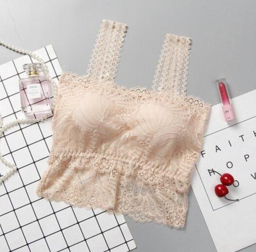 [HCM]Áo lá ren kèm đệm form đẹp - 582