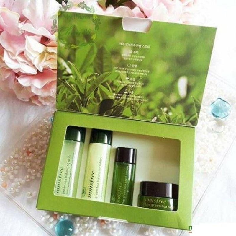 Bộ Dưỡng Da Trà Xanh Innisfree Green Tea Special Kit 4 Item