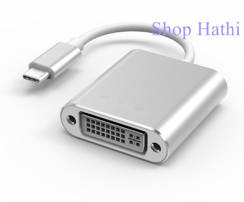 Cáp chuyển usb type-c sang dvi 24+5 king-master ky-v006s