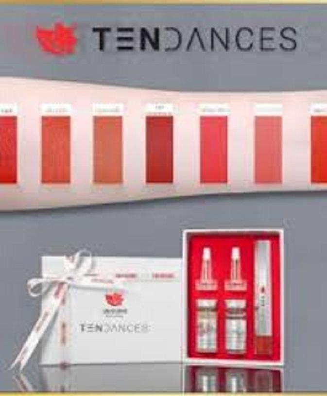 Son kem lì TENDANCE màu đỏ cam + tặng kèm serum dưỡng môi và dưỡng mặt