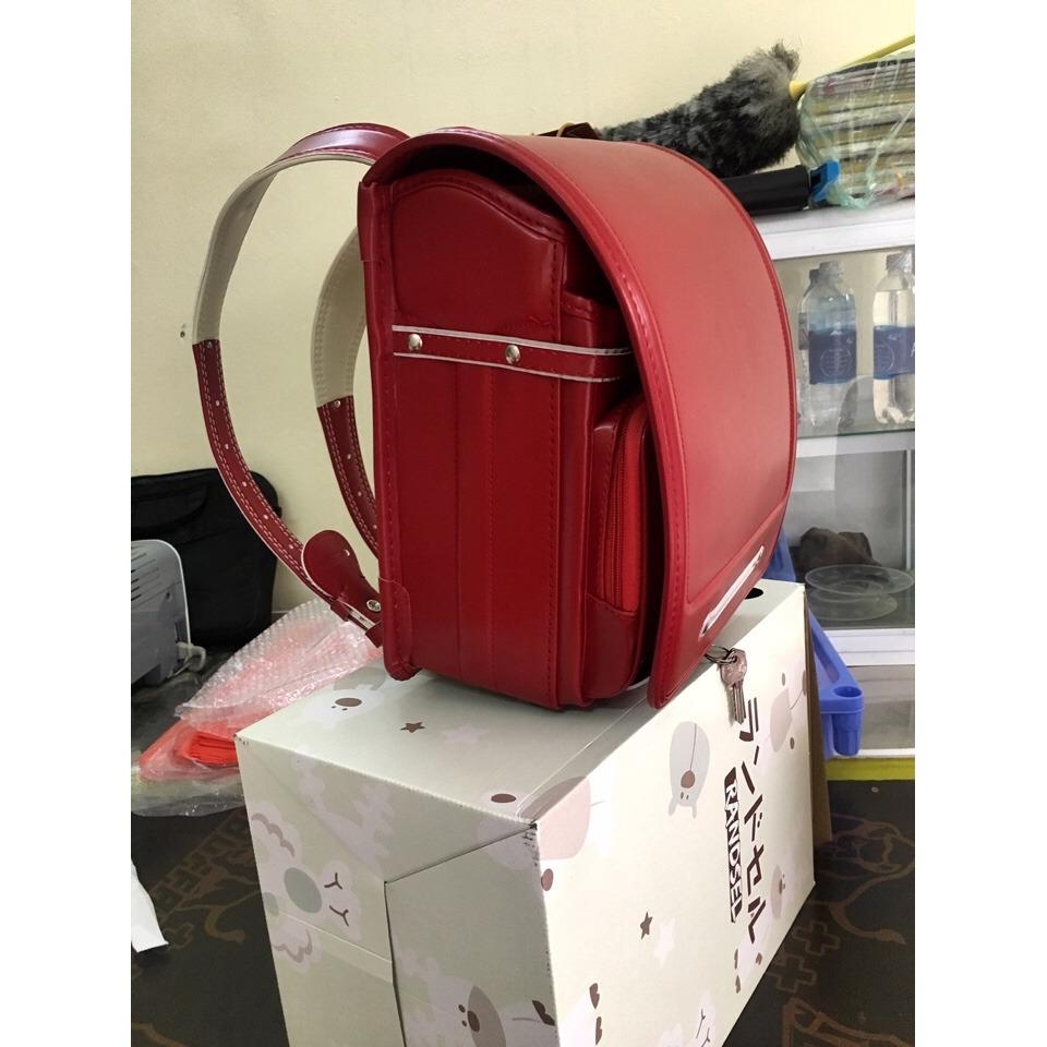 Giá bán Cặp chống gù Nhật Bản Ransel khóa tự động, Màu sắc: Đỏ đô - Đỏ tươi - Xanh coban - Xanh Navy - Hồng, bảo hành 2 năm toàn quốc