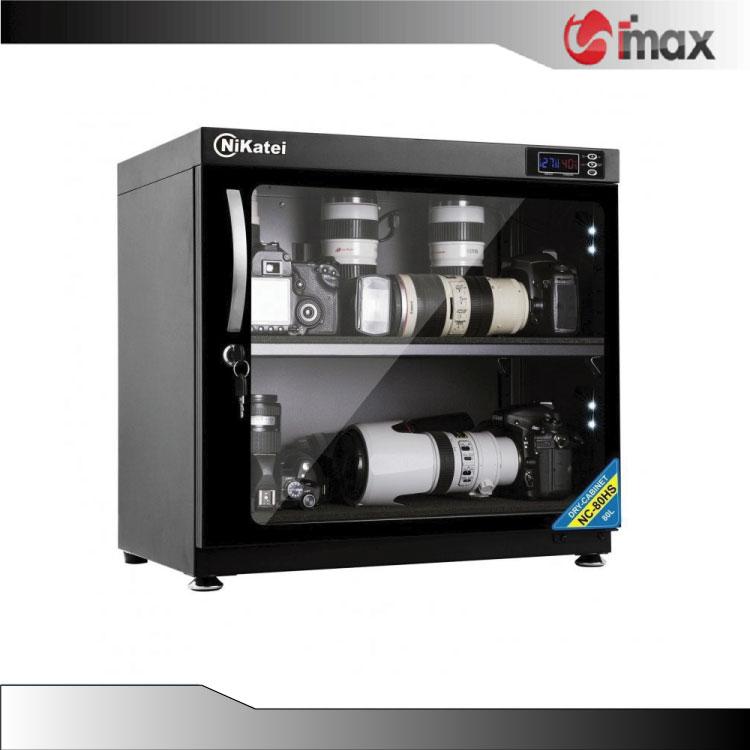 [Trả góp 0%]Tủ chống ẩm Nikatei NC-80HS BLACK (80 lít)