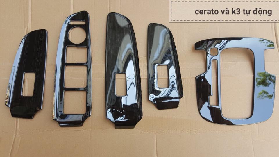 BỘ ỐP NỘI THẤT TITAN THEO XE CERATO hoặc K3 2016- 2018 số tự động