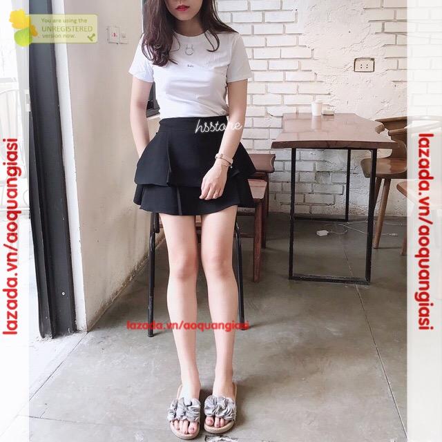 Quần giả Váy 2 Tầng điệu đà AQGS mt697
