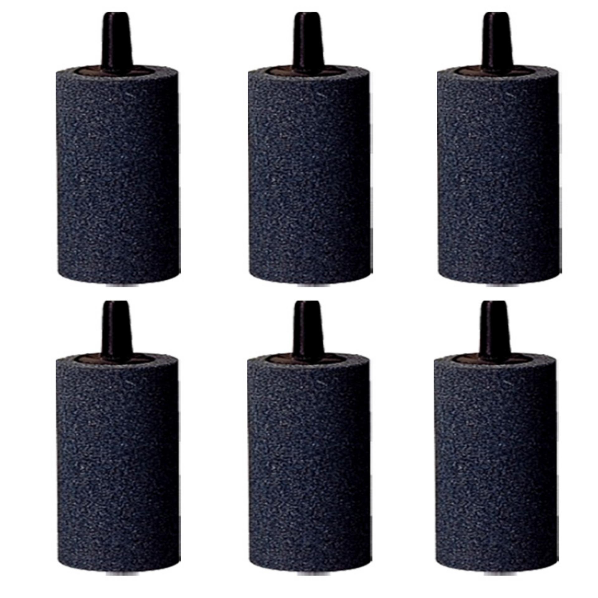 Bộ 6 quả sủi oxy, đá sủi oxy dùng cho máy sủi, máy sục khí bể cá ( Đen)