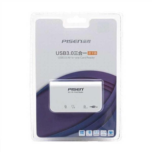 Đầu đọc thẻ đa năng Pisen All-in-one USB 3.0 ( Hàng Cty )