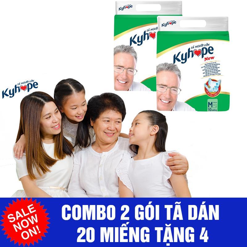 Combo 2 tã dán người lớn 20 miếng tốt nhất