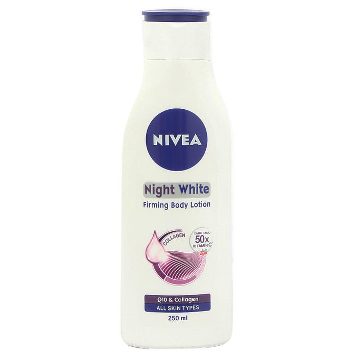 Sữa dưỡng thể trắng da ban đêm Nivea Night White chai 250ml