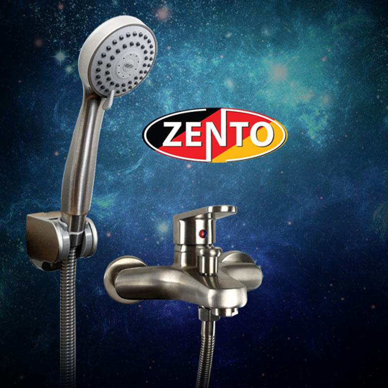 Bộ sen tắm nóng lạnh inox zento sus6060