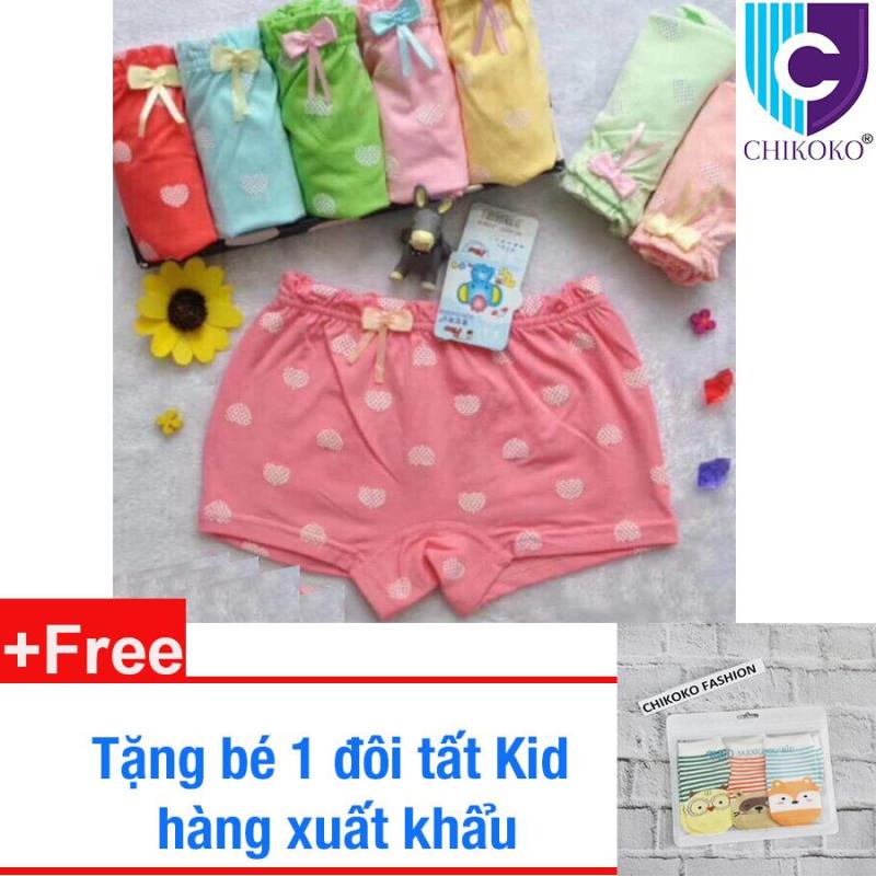 Nơi bán (Gift)10 chip đùi chấm bi cho bé gái cao cấp+ Tặng 1 đôi tất Kid (Ảnh thật)