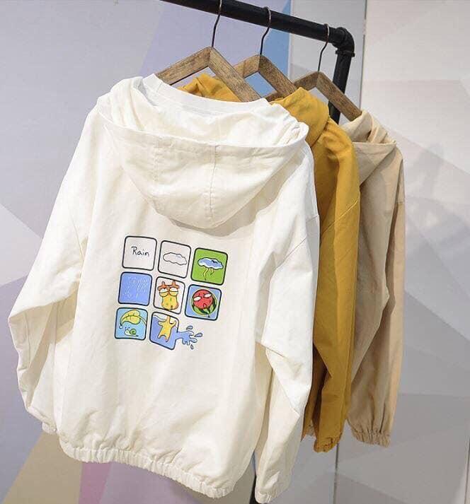 Áo khoác dù nam nữ unisex ảnh thật 100%