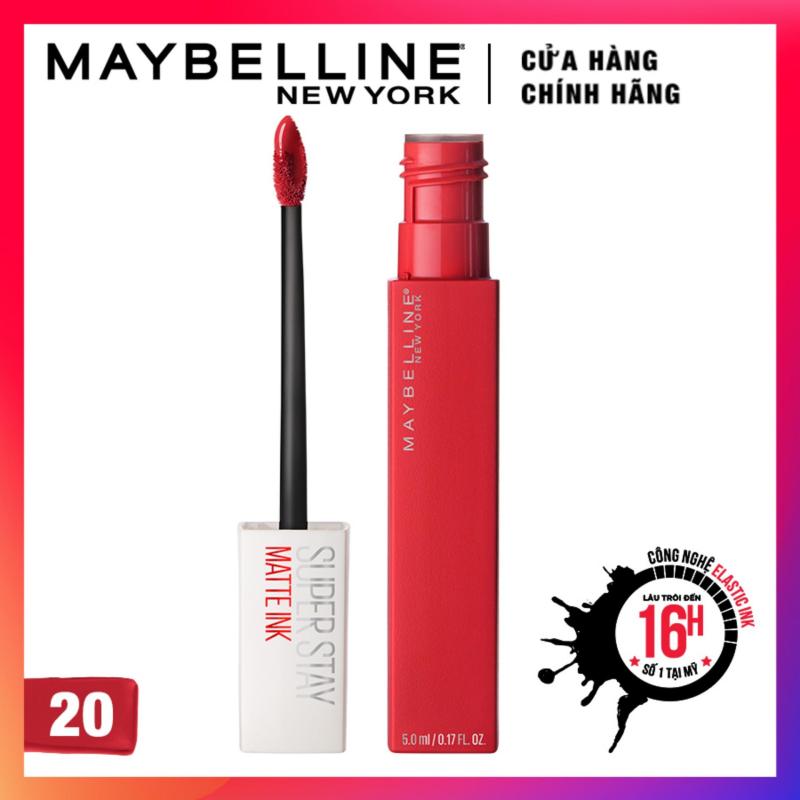 Son kem lì Maybelline Super Stay Matte Ink lâu trôi 16h