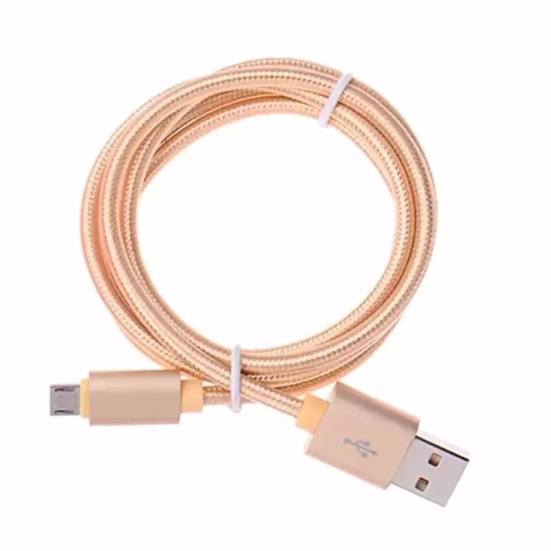 Dây sạc tốt bọc dù chống đứt, cổng Micoro USB cho Android: Samsung, Oppo, HTC,,, dài 1m