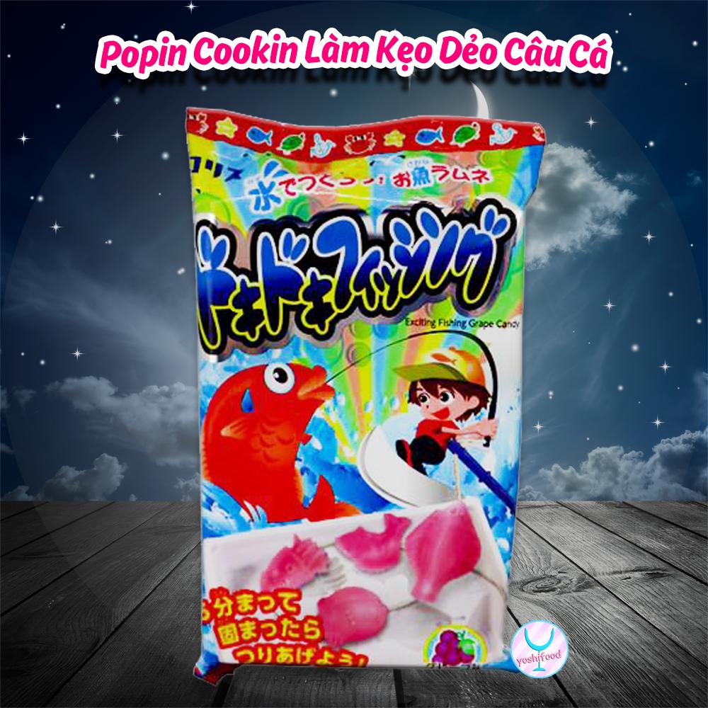 Popin cookin làm kẹo dẻo câu cá