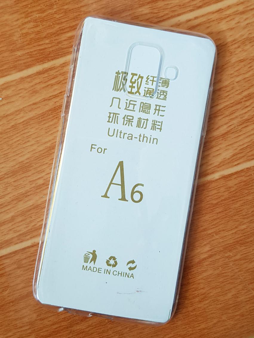 Ốp Lưng Samsung Galaxy A6 2018 Dẻo Silicon Trong Suốt