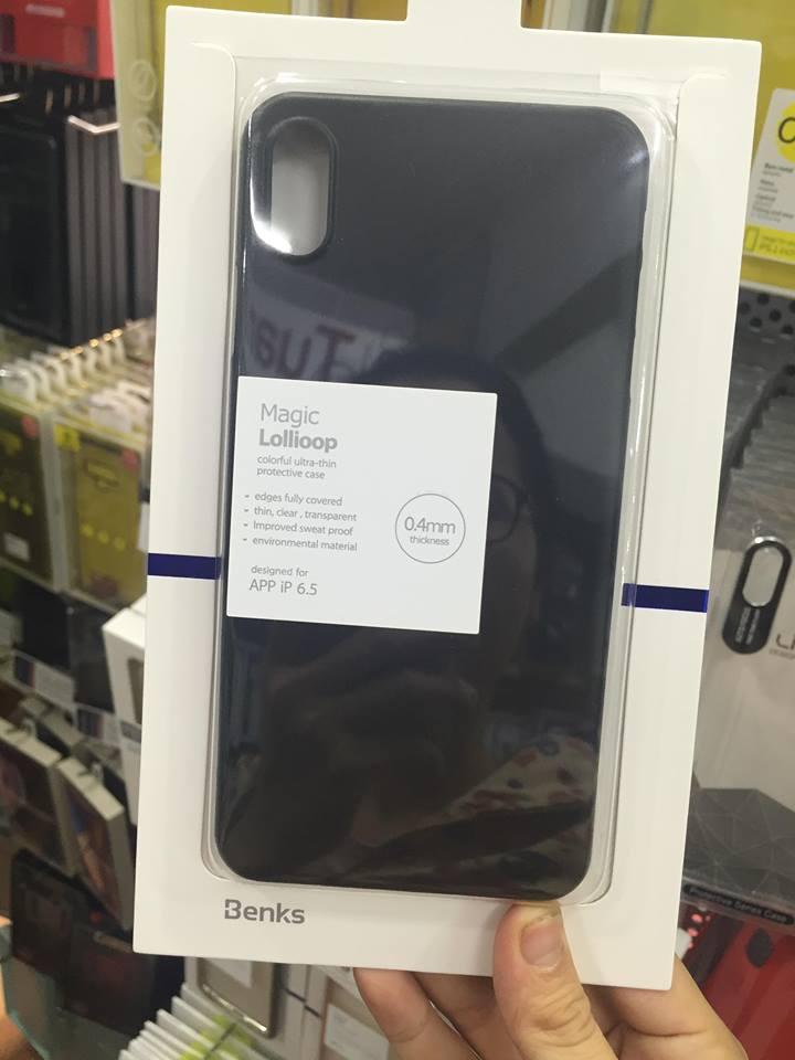 Ốp lưng cho iPhone XS Max - Benks Magic Lolipop (đen)