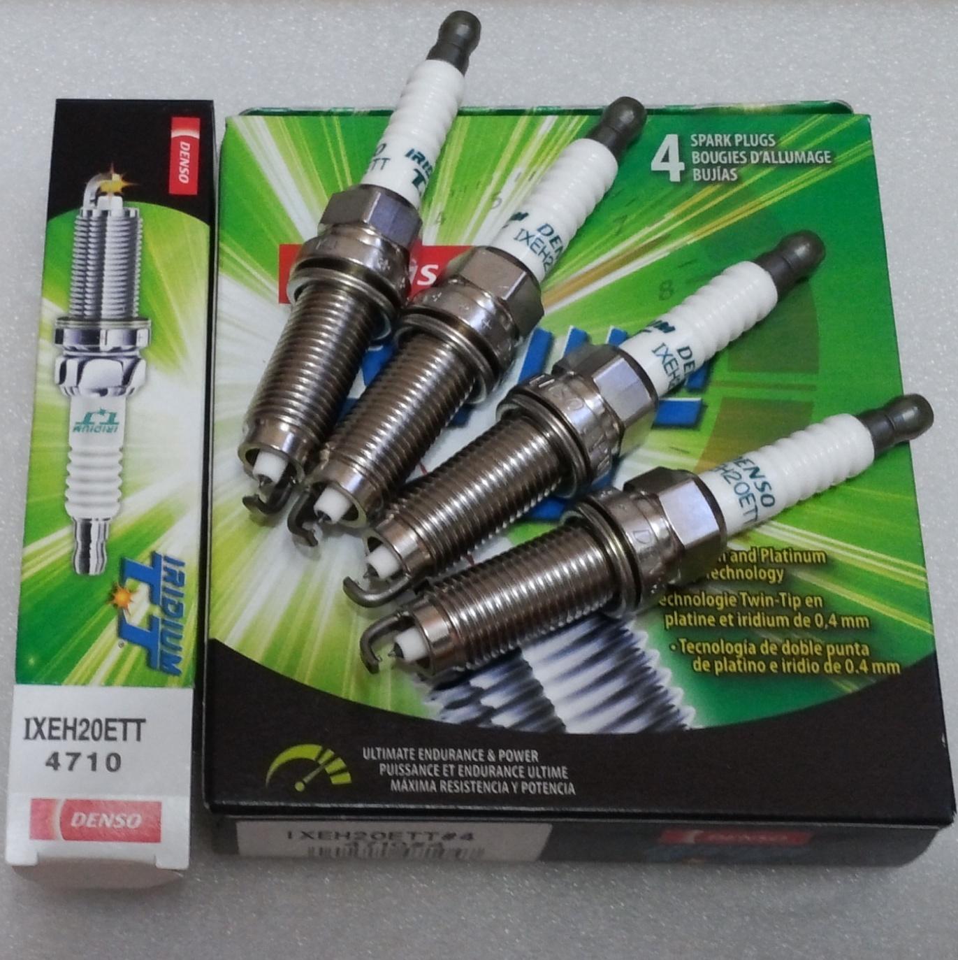 Chính hãng denso - bộ 4 bugi denso iridium power chuyên dùng cho ô tô - made in japan