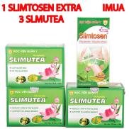 HCMLiệu trình giảm cân an toàn 1 Slimtosen Extra +3 Trà Slimutea Học viện