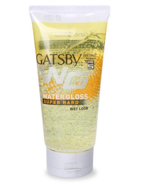 Gel Vuốt tóc Gatsby Water Gloss Super Hard Chai 170G cao cấp
