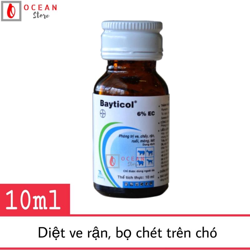 Thuốc pha tắm diệt ve ghẻ, bọ chét trên chó - Bayer Bayticol