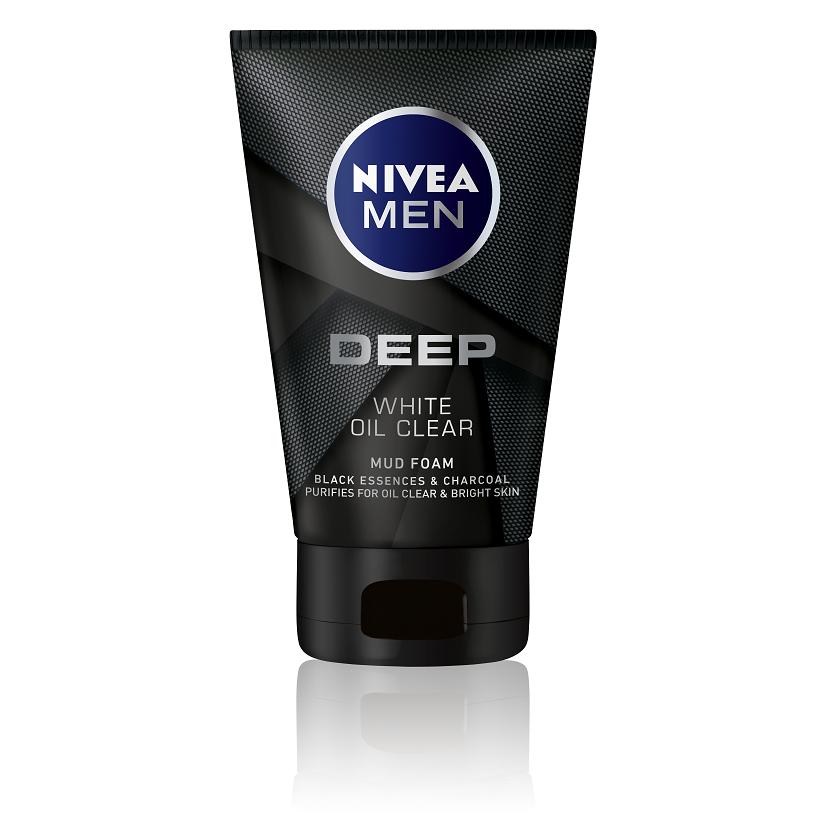 Sữa rửa mặt Nivea Men Deep White Oil Clear 100g