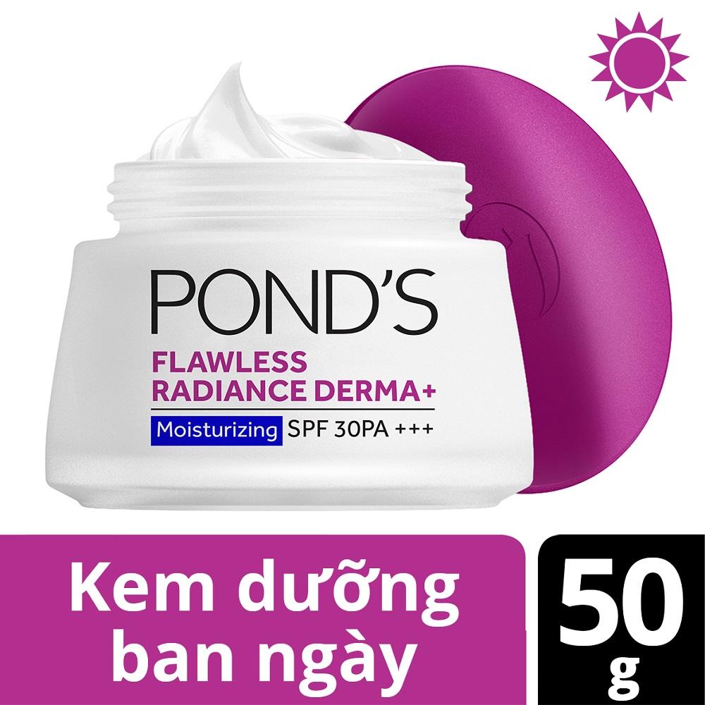 Kem dưỡng trắng da ban ngày Ponds Flawless Radiance Derma+ 50g