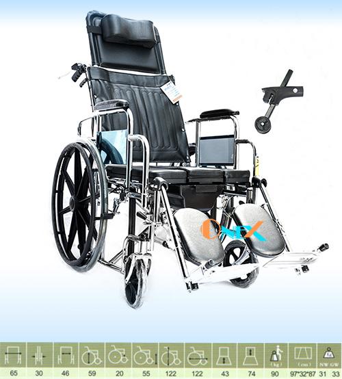 Xe lăn đa năng cao cấp 6 bánh chống lật OneX