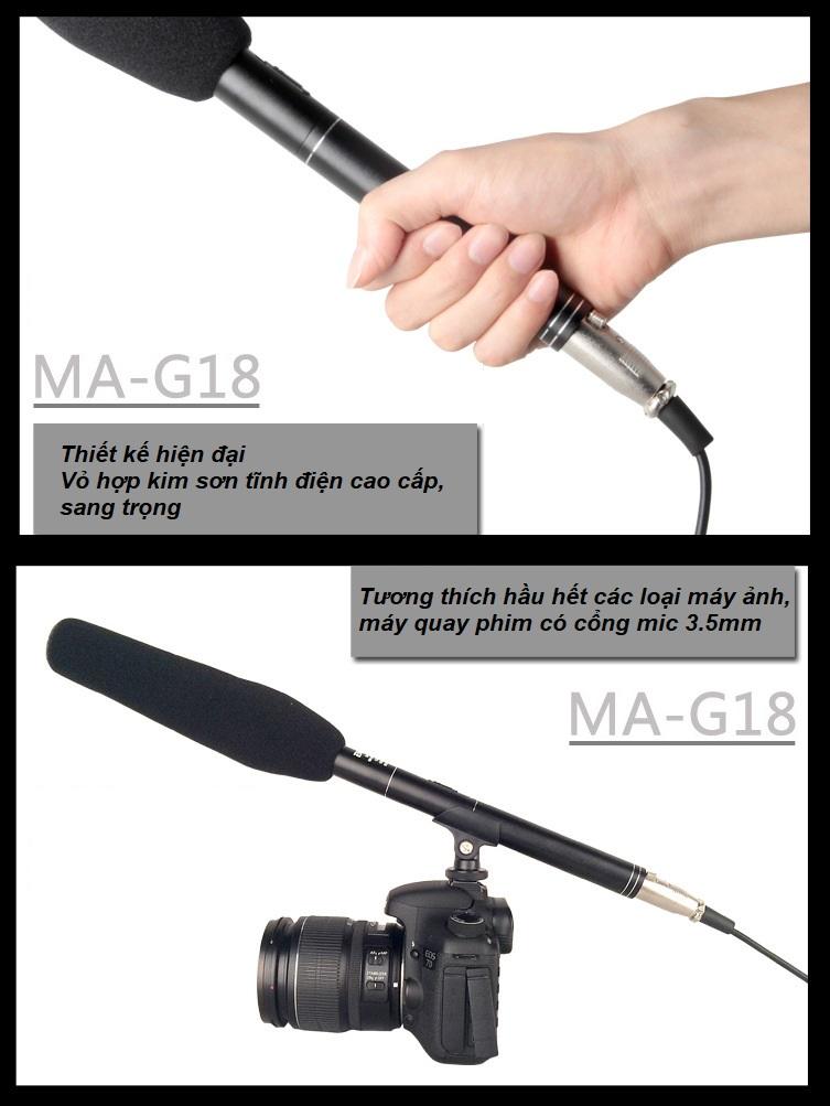 Micro quay phim - phỏng vấn BUB MA-G18