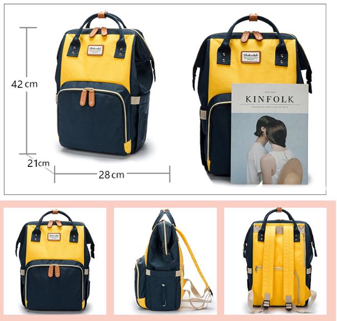 Balo đựng đồ bỉm sữa mẹ bé Mommy Dokoclub 2018