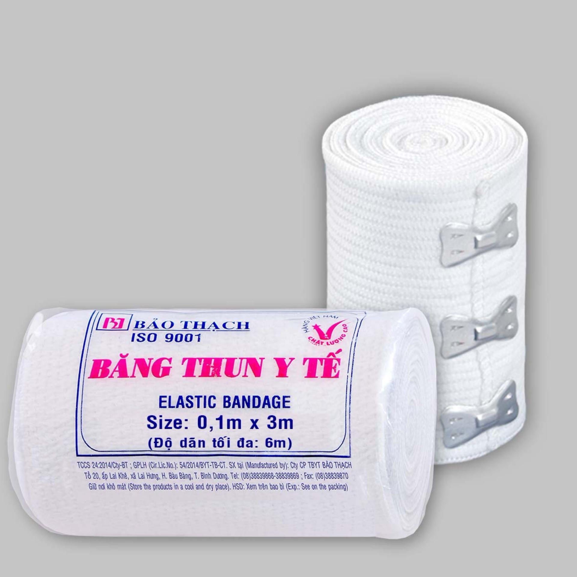 Băng thun y tế 3 móc