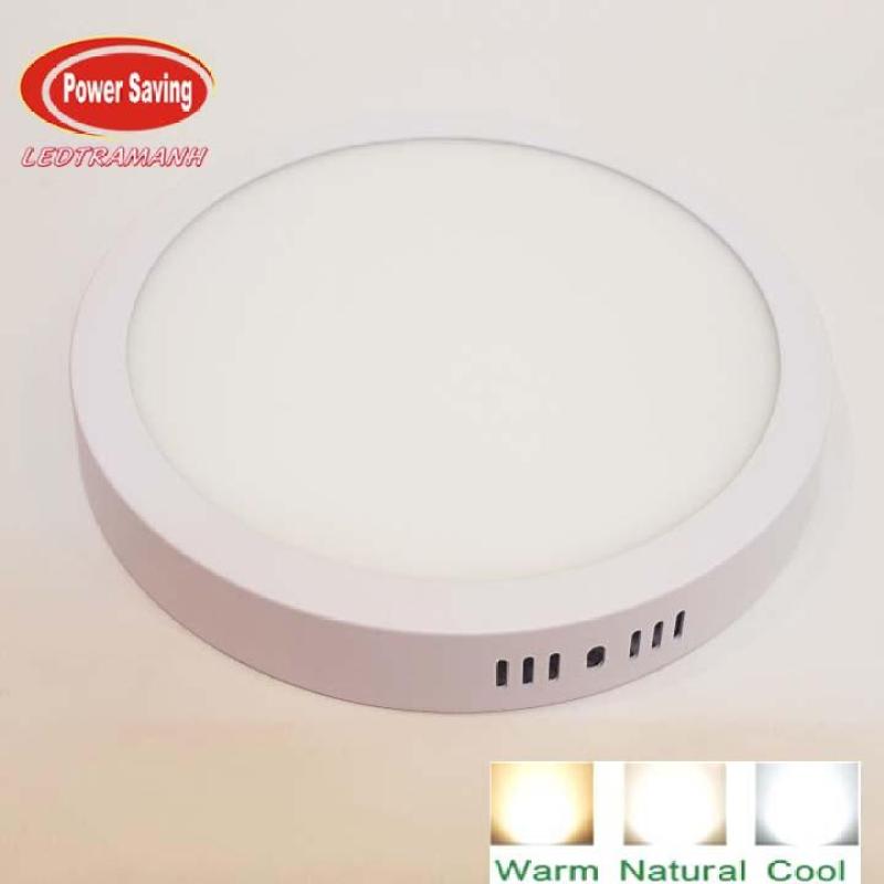 Đèn led ốp trần nổi HG 18W 3 màu