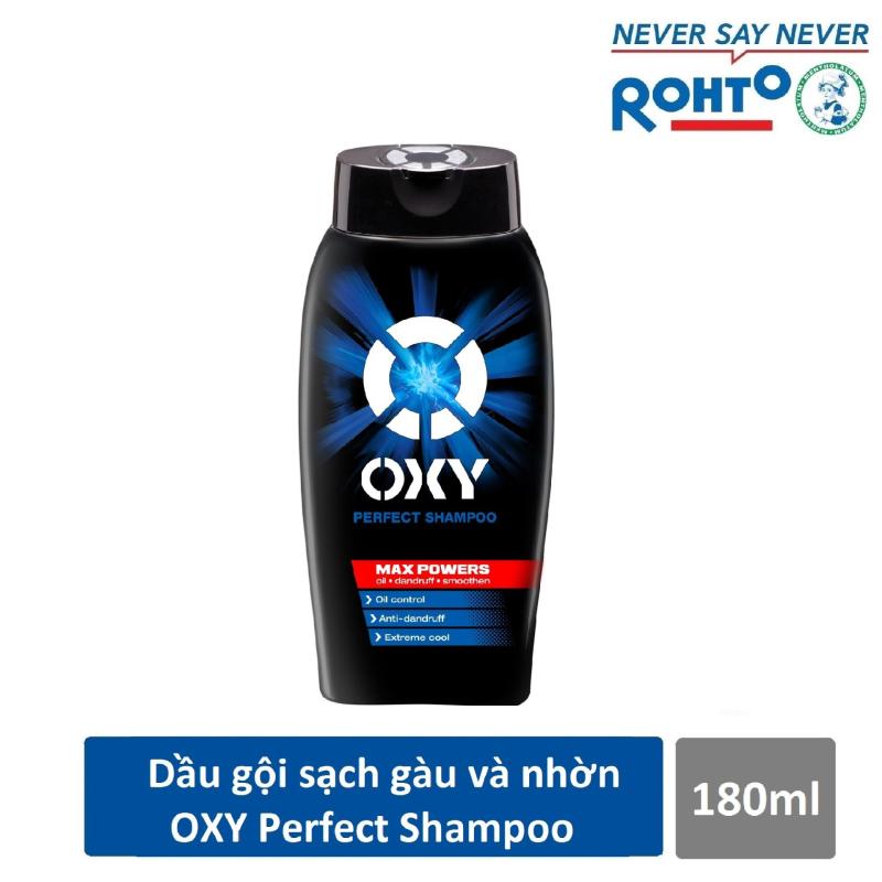 Dầu gội đánh bật gàu và nhờn cho nam Oxy Perfect Shampoo 180ml nhập khẩu
