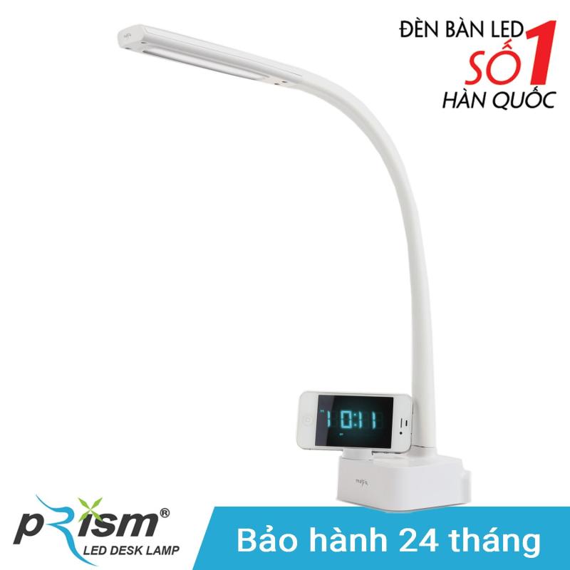 Đèn bàn LED PRISM Hàn Quốc 1555W công suất 9W ánh sáng trắng chống cận bảo vệ mắt (Trắng)