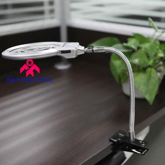 Kính lúp kẹp bàn có đèn V1 - Dụng cụ hỗ trợ hàn mạch - Kinh lúp sửa chữa mạch điện tử
