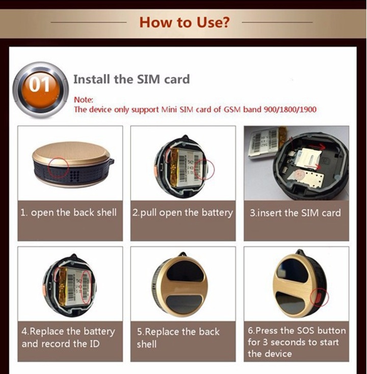 Thiết bị định vị mini GPS Tracker T8 14