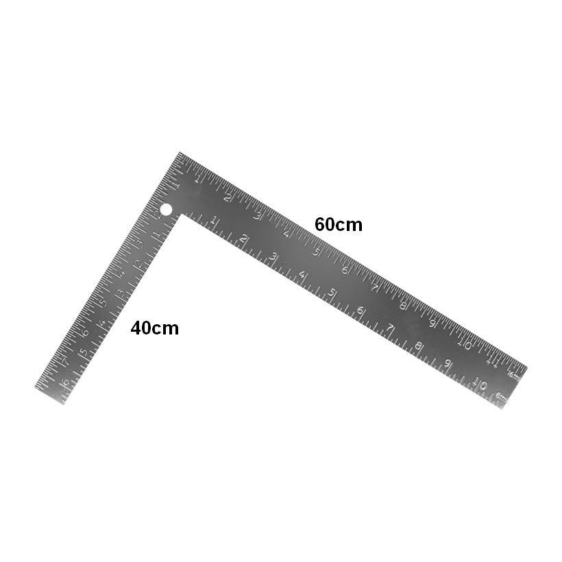 Thước ke góc vuông,thước đo góc 400x600mm.