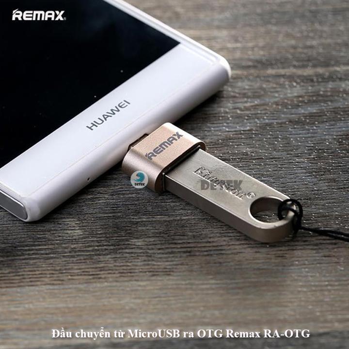 Đầu chuyển từ microusb ra otg remax ra-otg