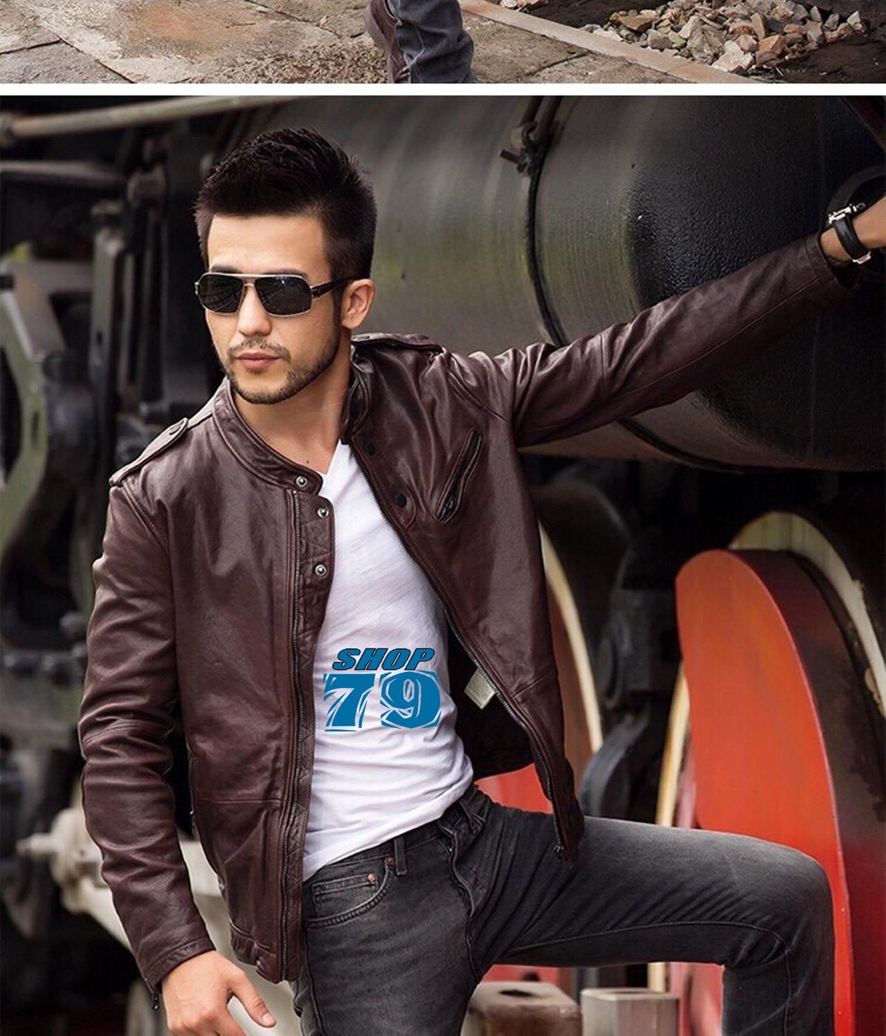 Áo Khoác Da Nam Jack Leather Cao Cấp QA15