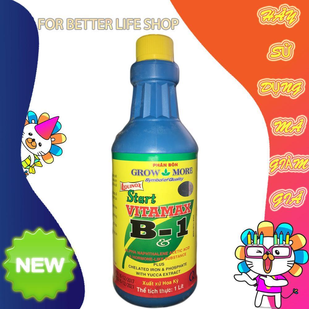 Chai 1 lít phân bón điều hòa sinh trưởng vitamin b-1