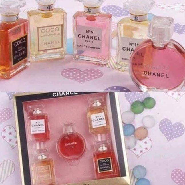 Set nước hoa 5 chai