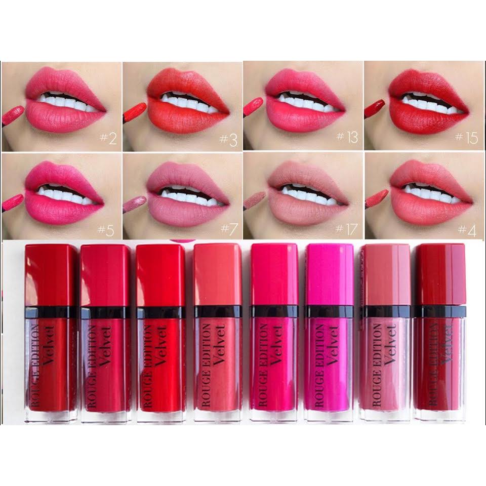 Son BJ Velvet Bourjois Rouge Edition Velvet Pháp 7.7ml - No.01