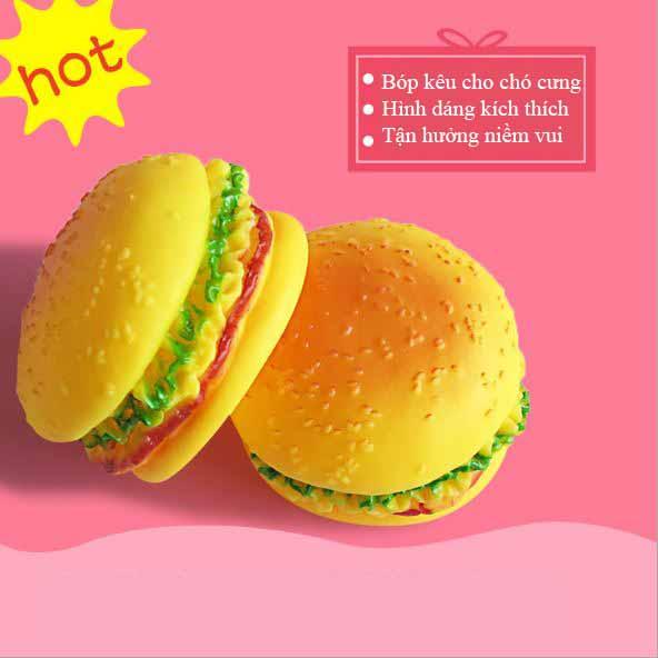 Hamburger đồ chơi cho chó - Đồ chơi 007