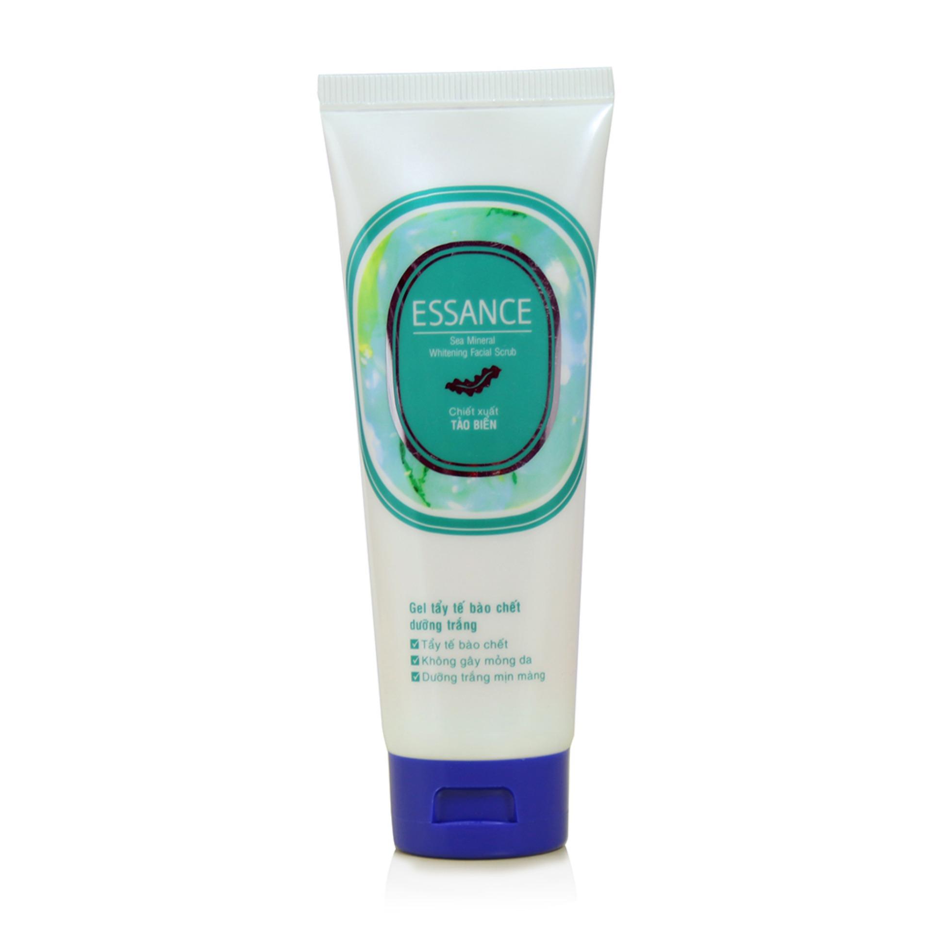 Gel Tẩy Tế Bào Dưỡng Trắng Da Essance Sea Mineral Whitening Facial Scrub (80g)