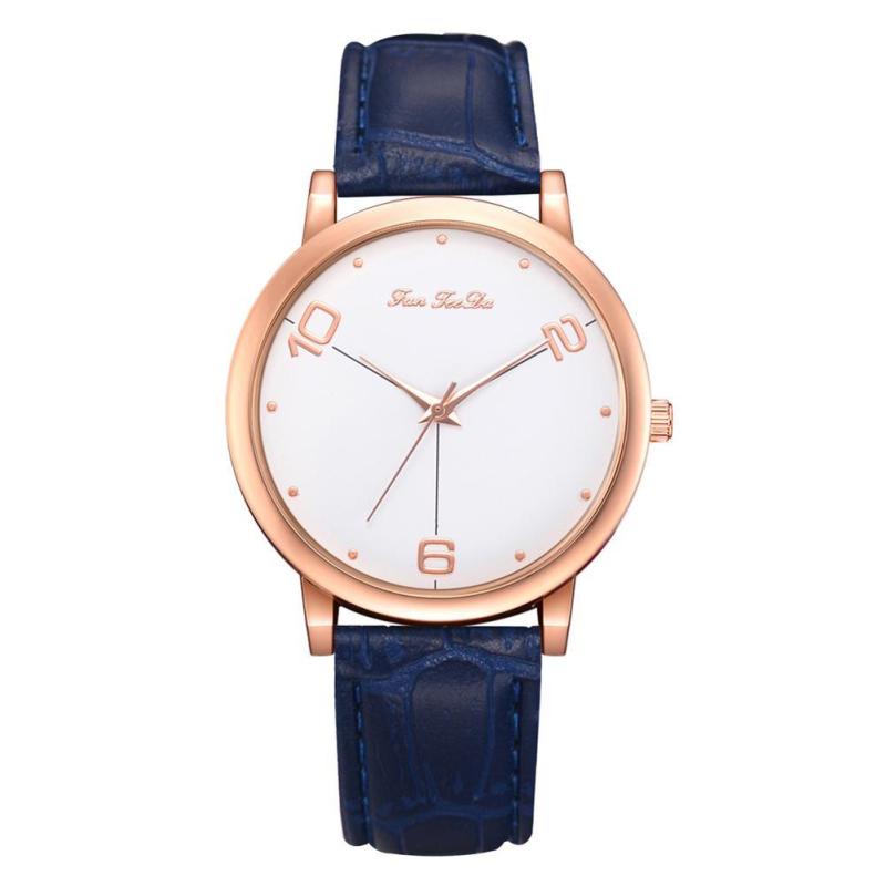 Nơi bán Thời trang Nữ Thạch Anh Đồng Hồ Mặt Tròn Dây Analog Đồng Hồ Nữ Thường Trang Trí