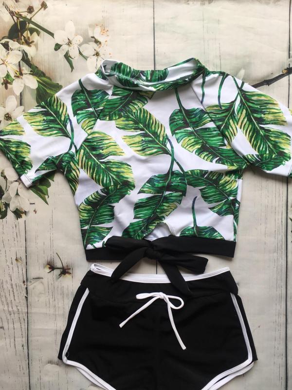 Nơi bán Bikini lá tay lửng kín đáo