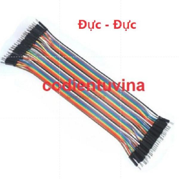 Dây cắm test board 20cm đực-đực