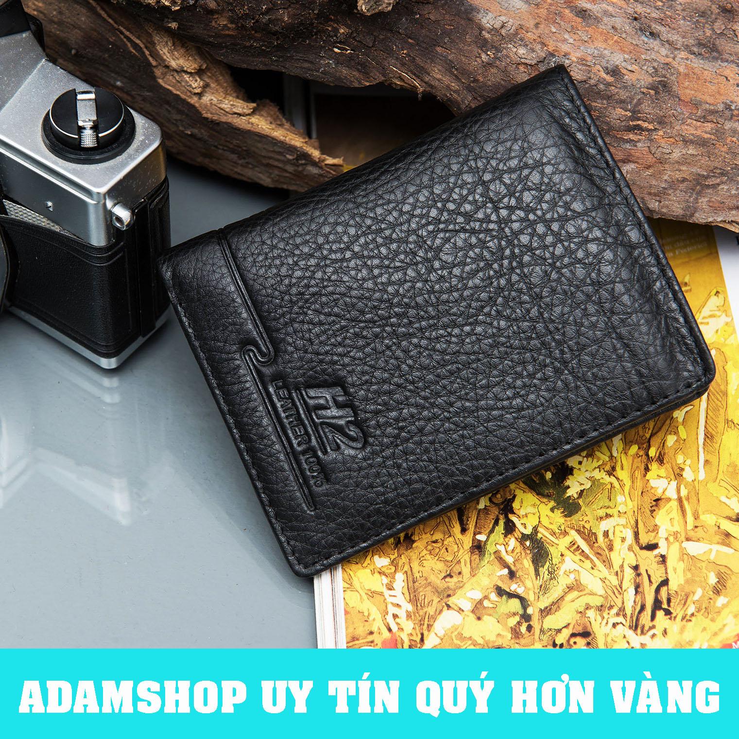 Ví nam - ví da nam - ví cầm tay nam - ví nam da bò thật 100% - adamshop
